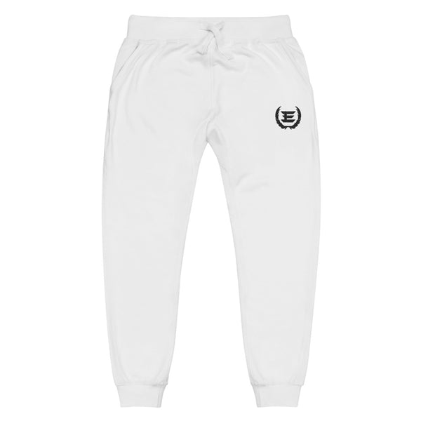 Embroidered Fleece Joggers